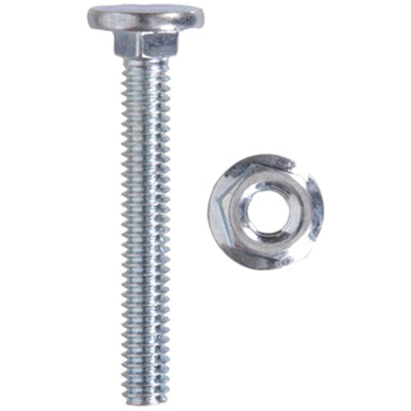 1/4X1-3/4  ZINC PLATED CARRIGE BOLT W/NT