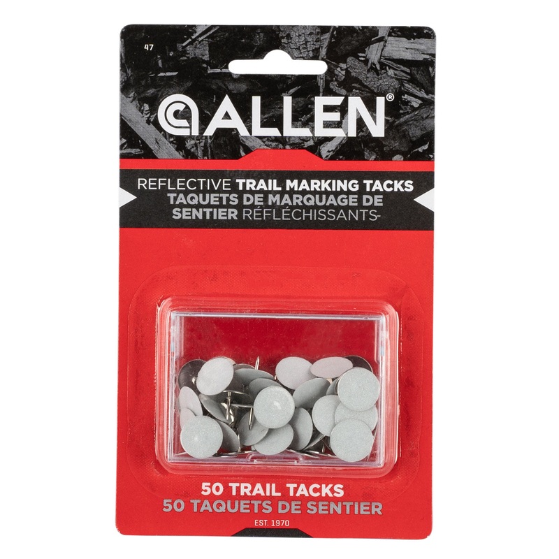 Allen 47 Trail Marking Tacks  Reflective 50 Pack
