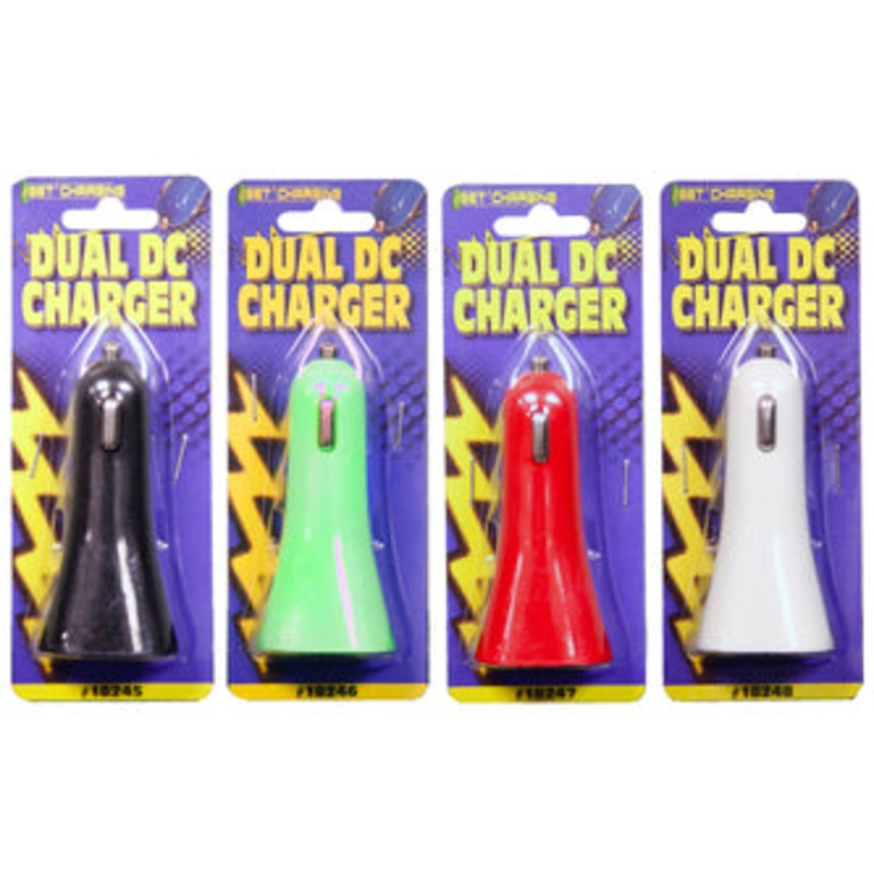 Service Tool Dual DC Charger 2.1/1amp – Red
