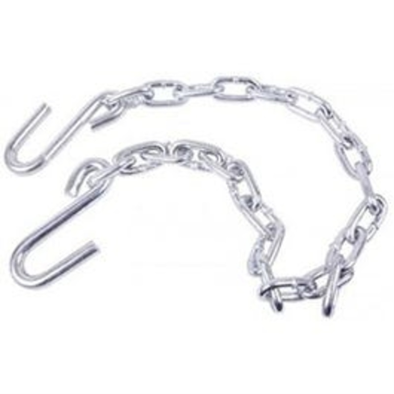 Safety Chain With S-Hook Ends, 3/16 x 36-In.