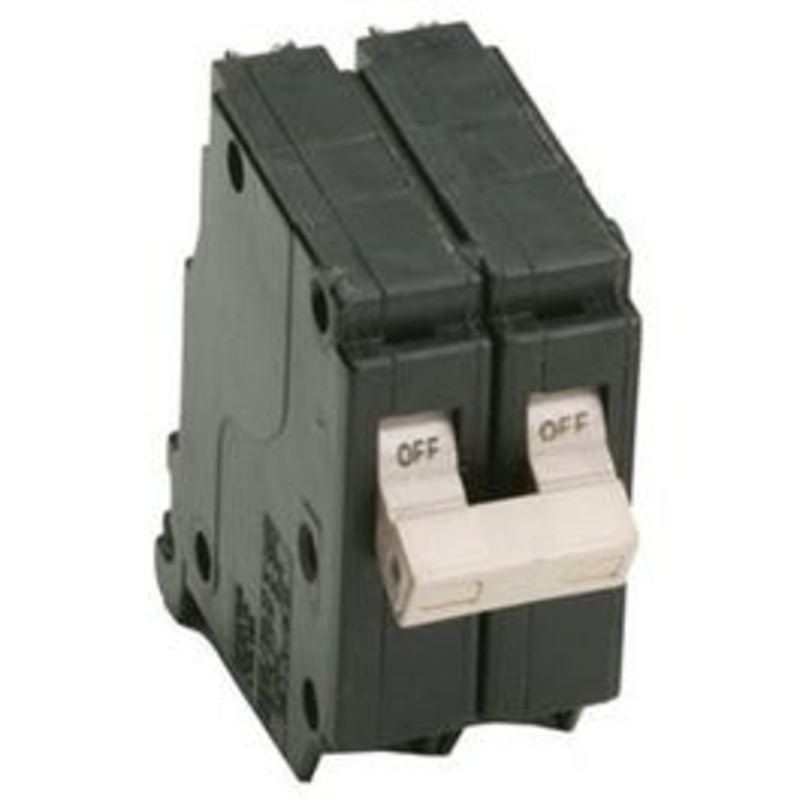 Circuit Breaker, Double Pole, 15-Amp
