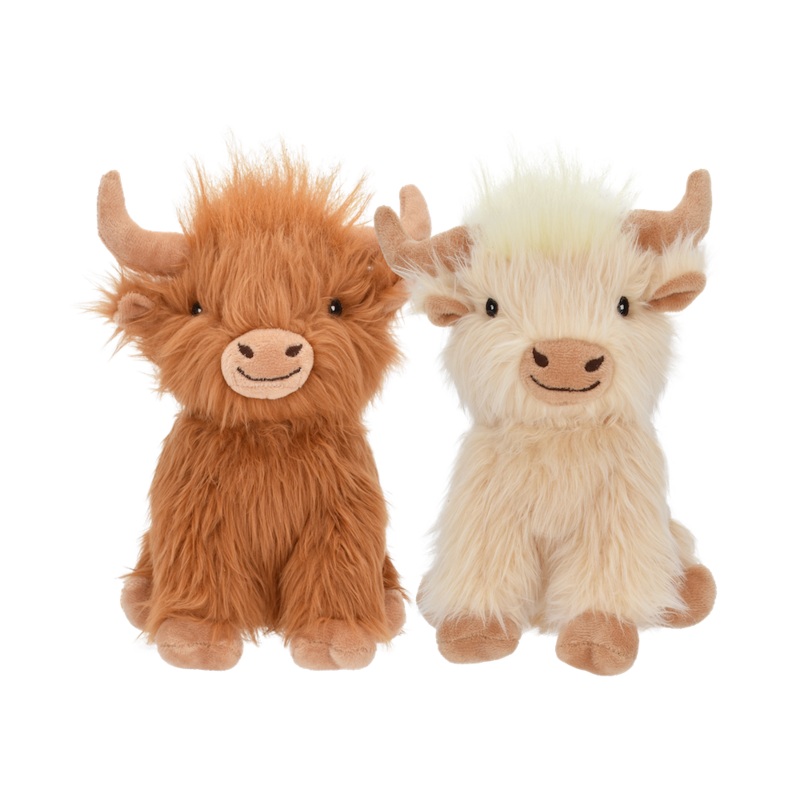 Multipet Highland Cow Dog Toy|14 in
