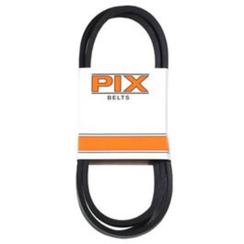 Rubber Industrial V-Belt, 1/2 x 83-In.