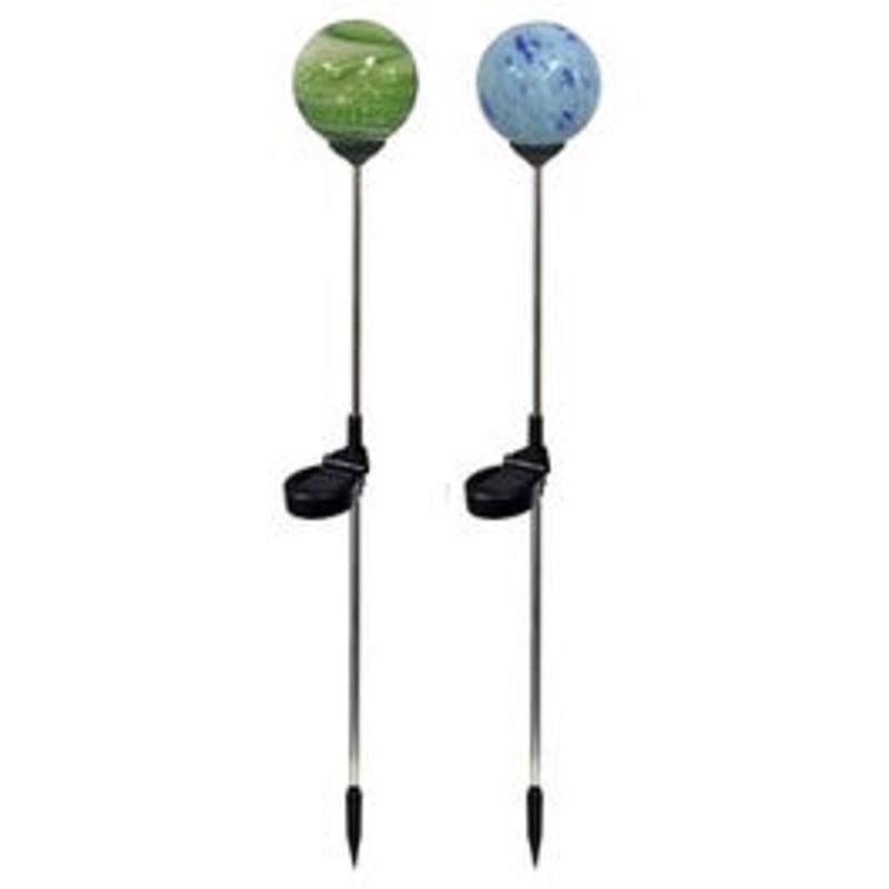 Solar Sphere Light, Deco Glass, Assorted Colors