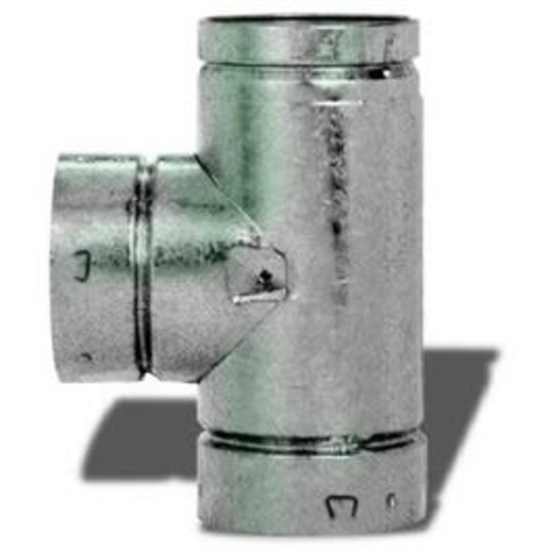 Type B Gas Vent 4-Inch Standard Tee
