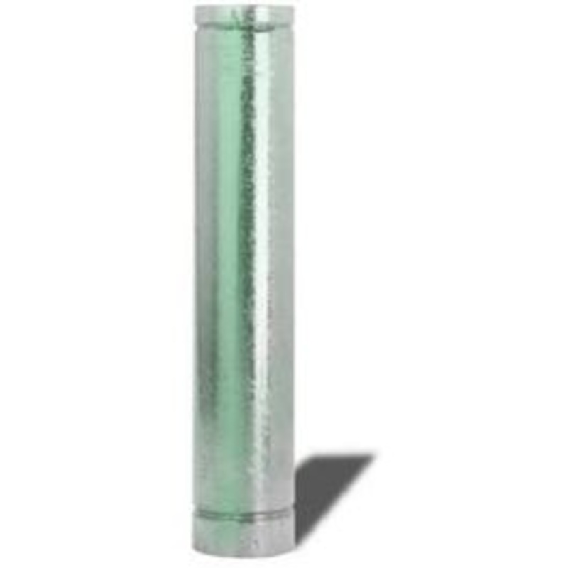 Type B Gas Vent 4-Inch x 60-Inch Round Pipe