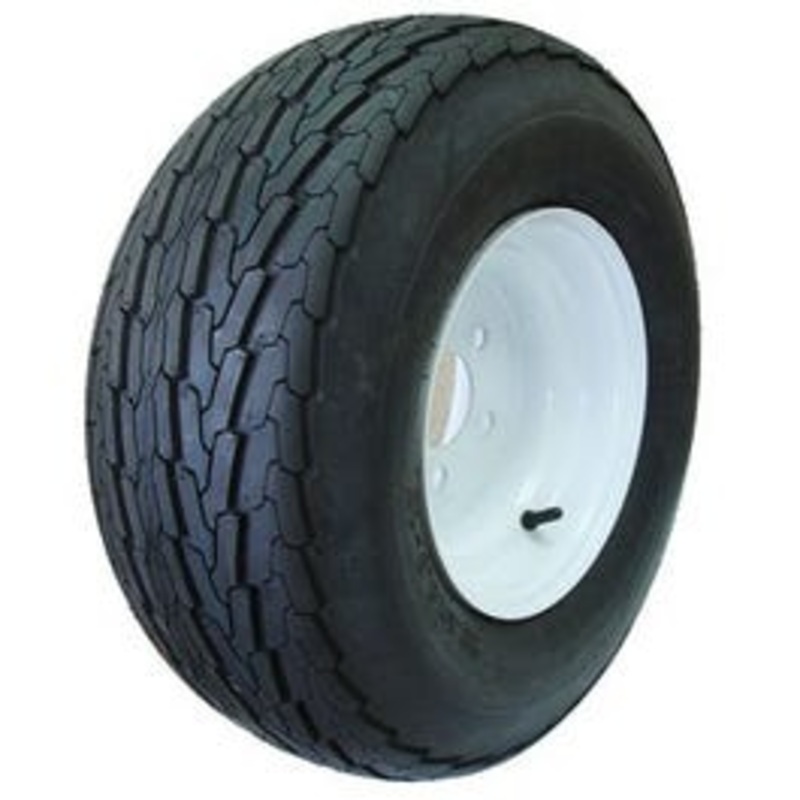 Tire & Wheel Assembly, 6-Ply, 5-Hole, 18.5 x 8.5-8-In.