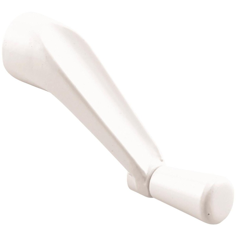 Prime-Line 3/8 In. White Crank Handle