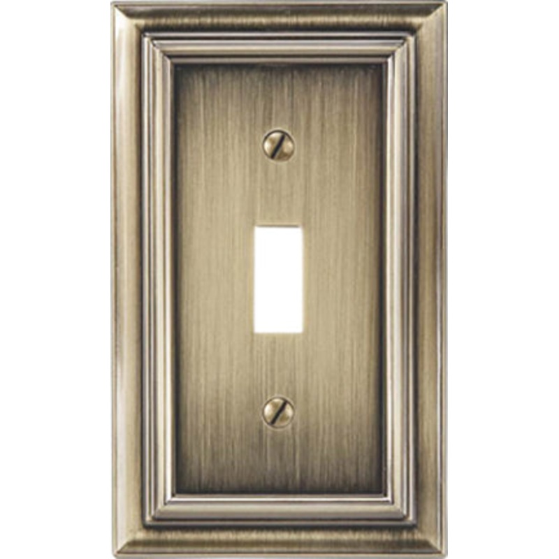 TOGGLE BRUSHED BRASS CONT. CAST WP