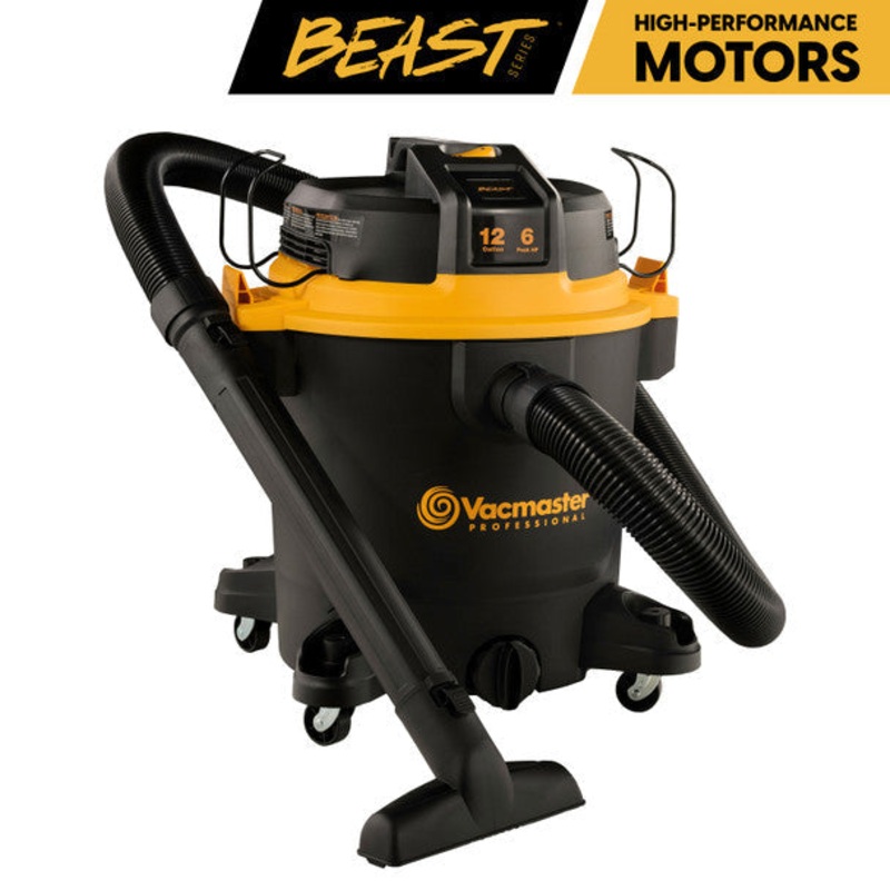 Vacmaster 6 Peak HP Beast Series Wet/Dry Vacuum VJH1211PF 0204