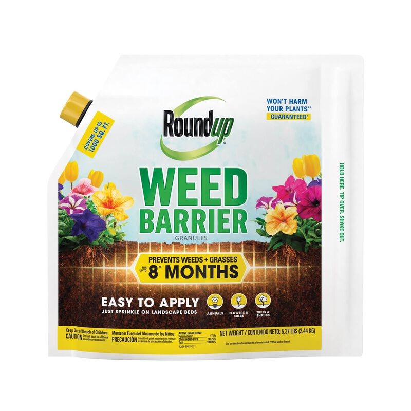 Roundup Weed Barrier Granules 5.4 lbs