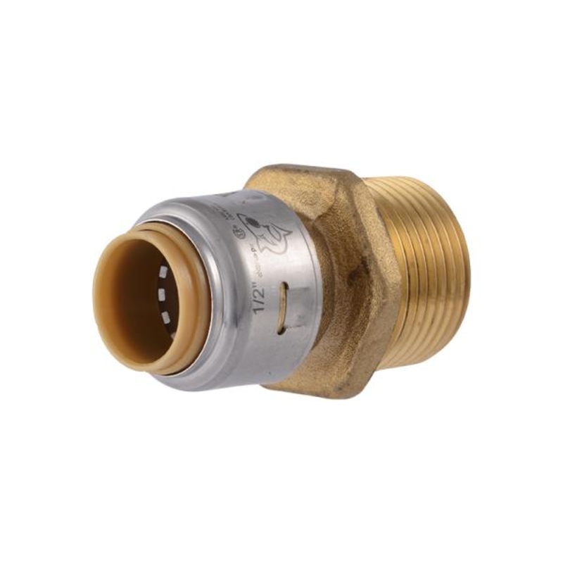 Sharkbite Max Brass Push Male Adapter