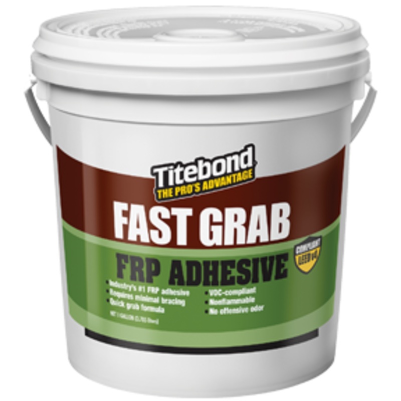 Titebond GREENchoice Fast Grab FRP Construction Adhesive 4 Gallons Light Brown