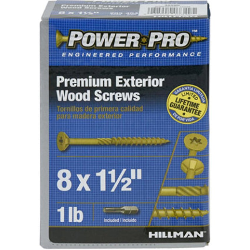8 X 1-1/2 EXTERIOR PP 1 LB POWER PRO