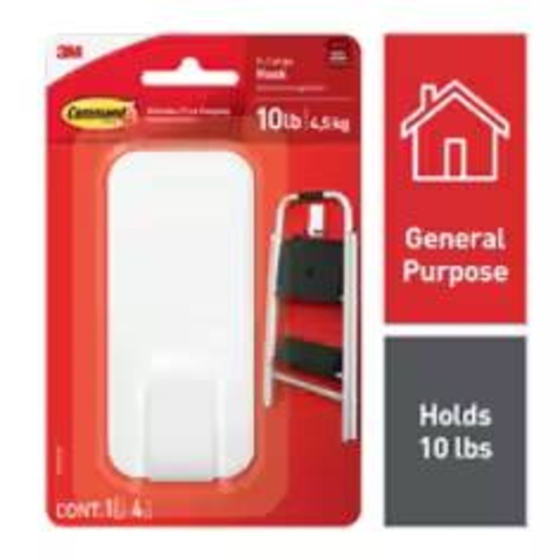3M Command 10 lb X-Large Hook|X-Large