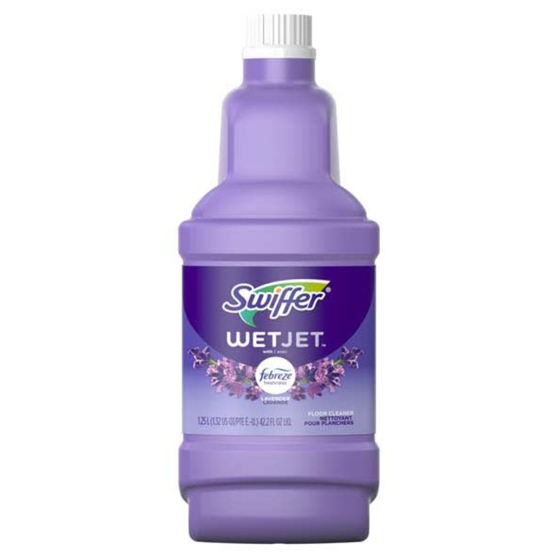 Swiffer WetJet Multi-Surface Cleaner Solution Refill Febreze Lavender