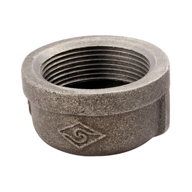 Worldwide Sourcing Black Malleable Iron Cap