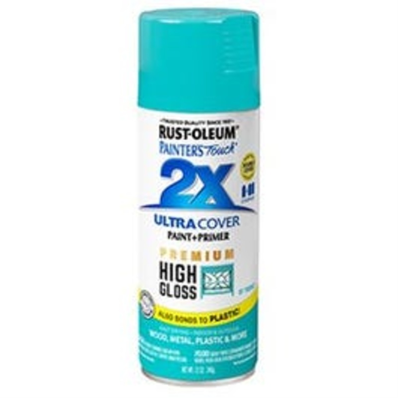 Painter’s Touch 2X Premium High-Gloss Spray Paint, St. Tropez, 12-oz.