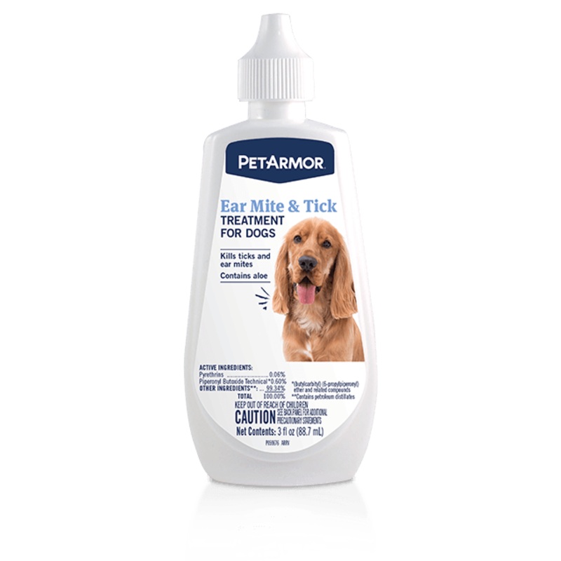 PetArmor Ear Mite and Tick Treatment for Dogs
