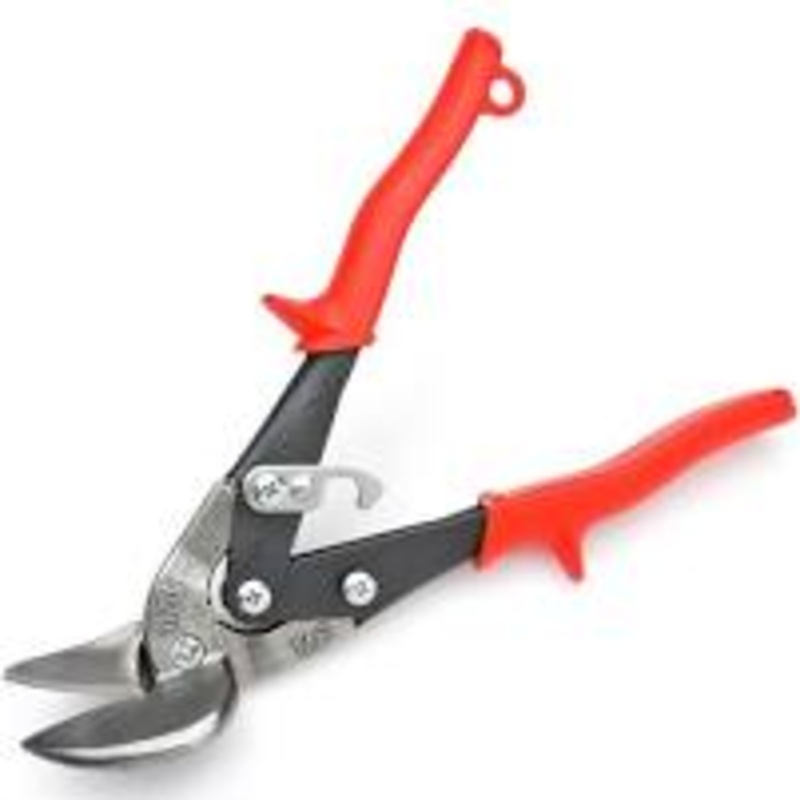 Wiss Metalmaster Offset Snips, Cuts Straight to Left 24 cm