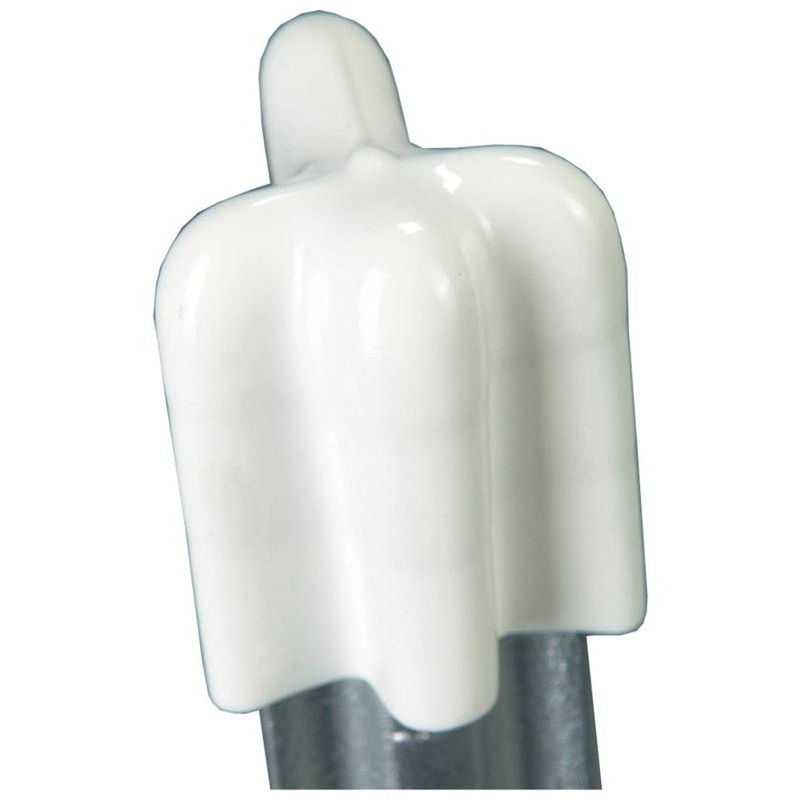 T-POST VINYL SAFETY CAP|25 PACK|WHITE
