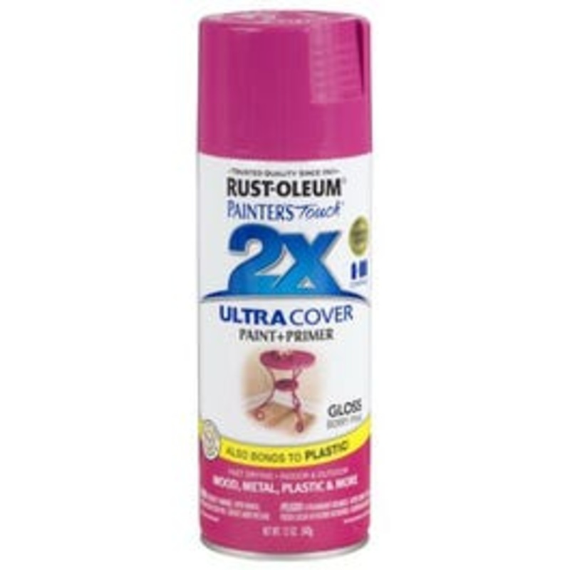 Painter’s Touch 2X Spray Paint,Gloss Berry Pink, 12-oz.