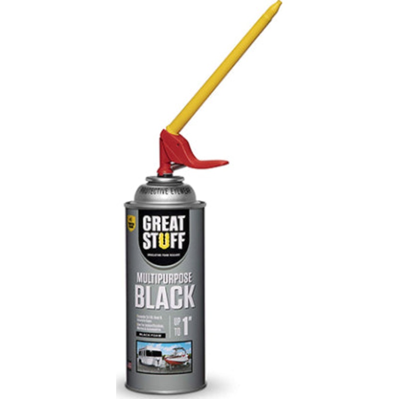 SMART DISPENSER SPRAY FOAM 12 OZ BLACK