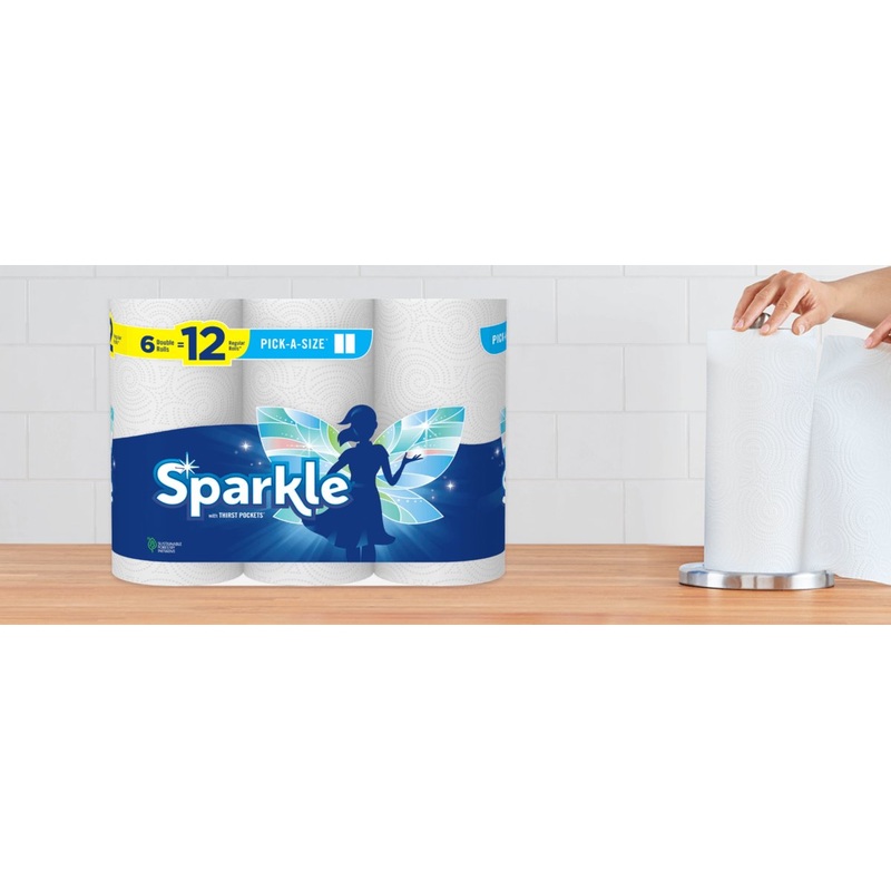 Sparkle Pick-A-Size Paper Towels