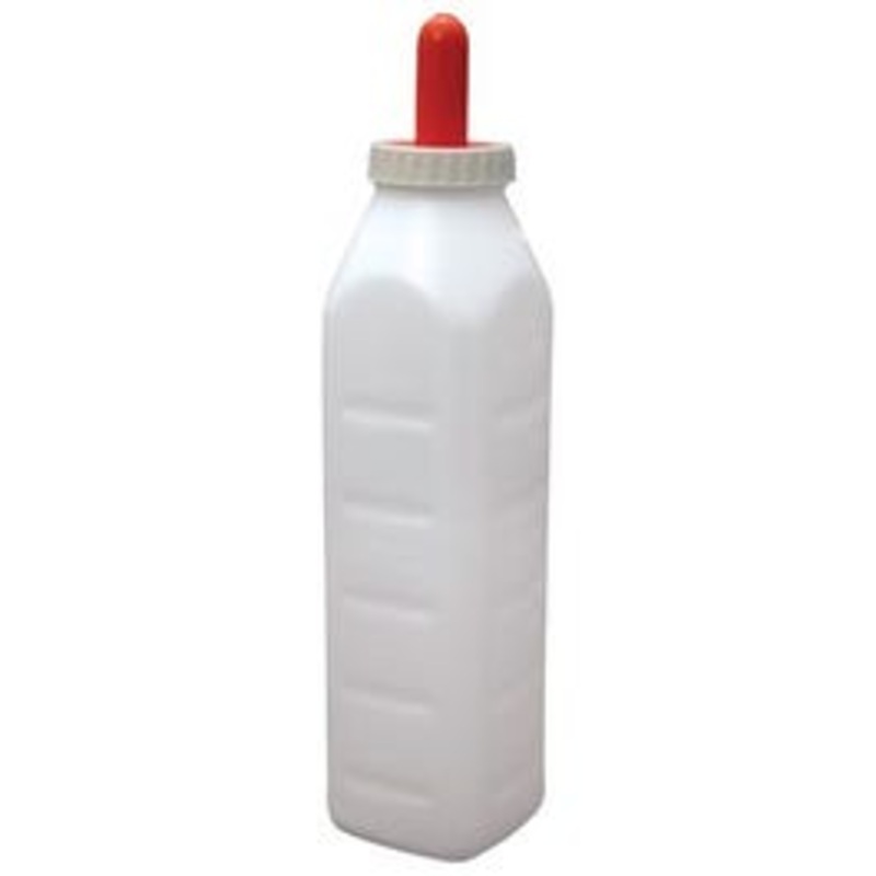 Calf Nursing Bottle Set, Screw-Top, 3-Qts.