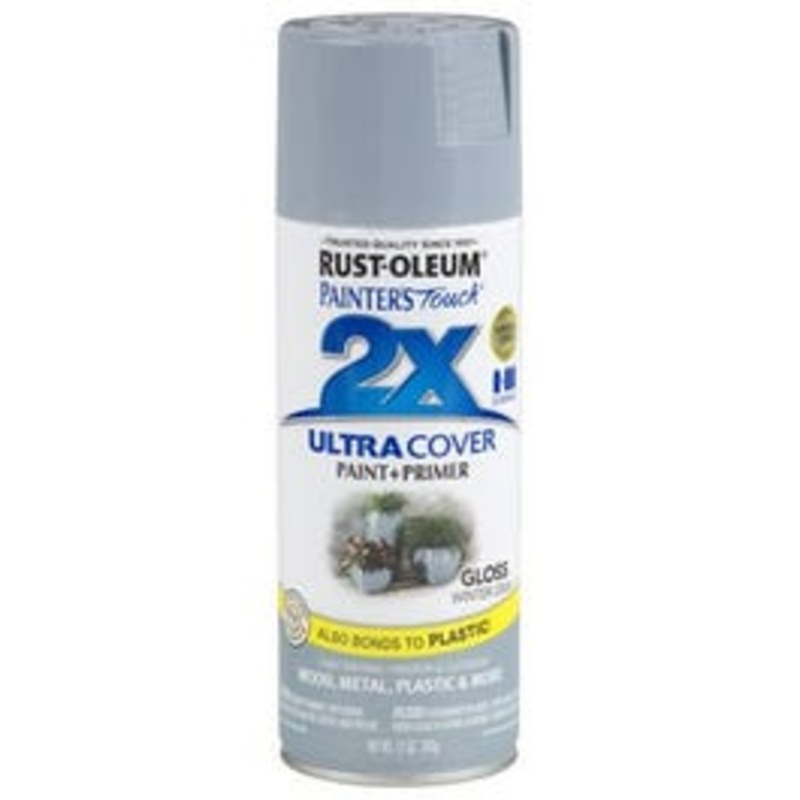 Painter’s Touch 2X Spray Paint, Gloss Winter Grey, 12-oz.