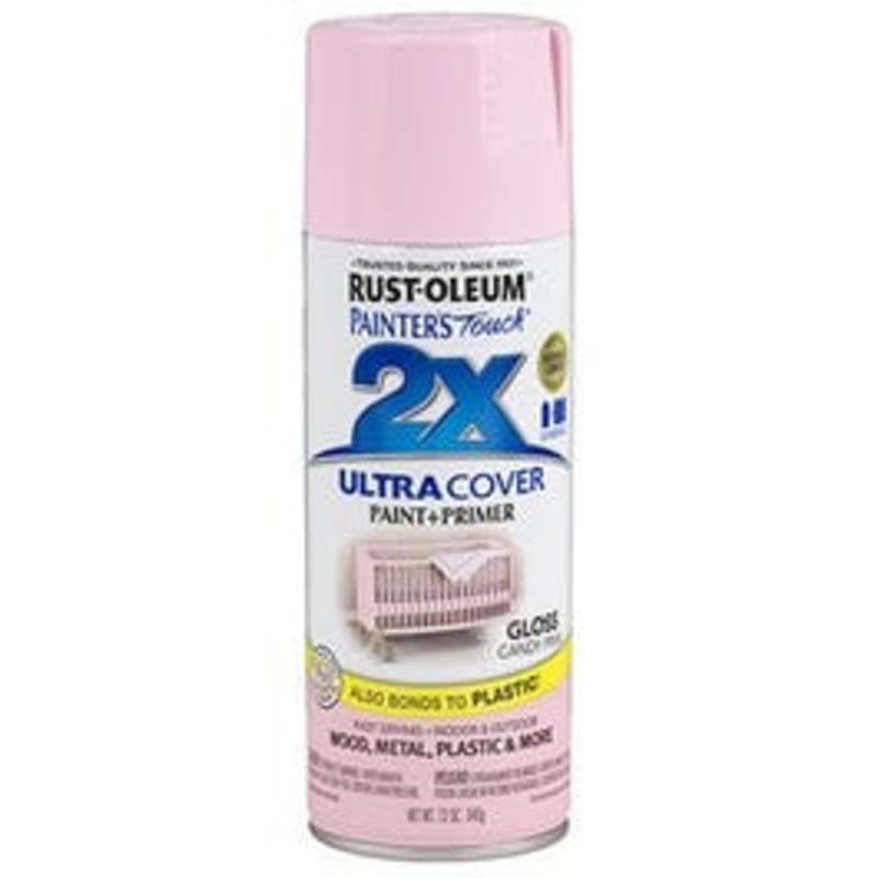 Painter’s Touch 2X Spray Paint, Gloss Candy Pink, 12-oz.